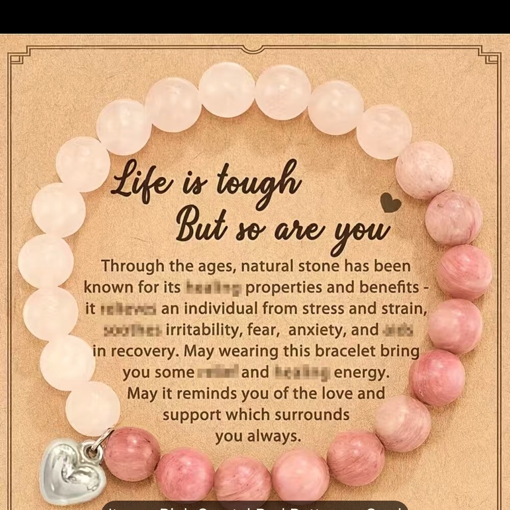 New Inspirational Beaded Bracelet